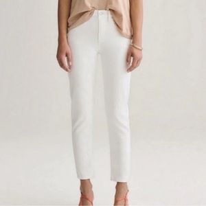 AGolde Toni Mid Rise Straight Jeans